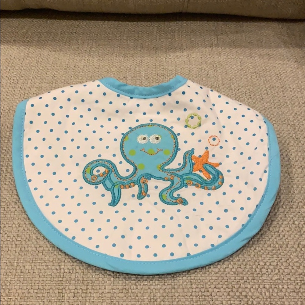Octopus Cotton Madison Chic Bib